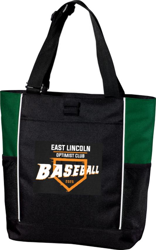 ELOC - BASEBALL - Port Authority Tote with zipper and pockets