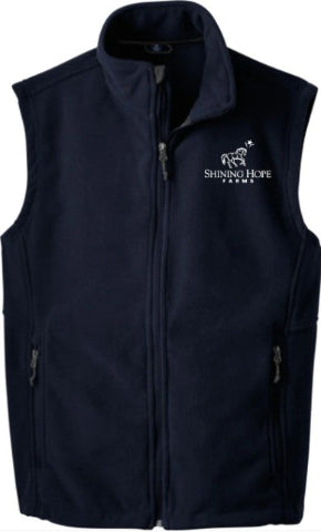 SHF - PRESALE - PA Fleece Vest - NAVY