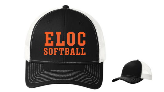 ELOC -SOFTBALL Snapback Trucker Hat -PRESALE