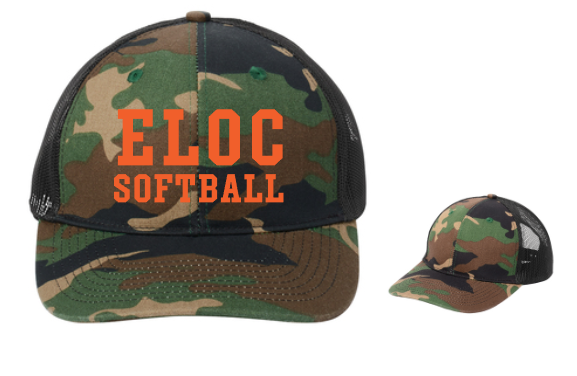 ELOC -SOFTBALL Snapback Trucker Hat -PRESALE