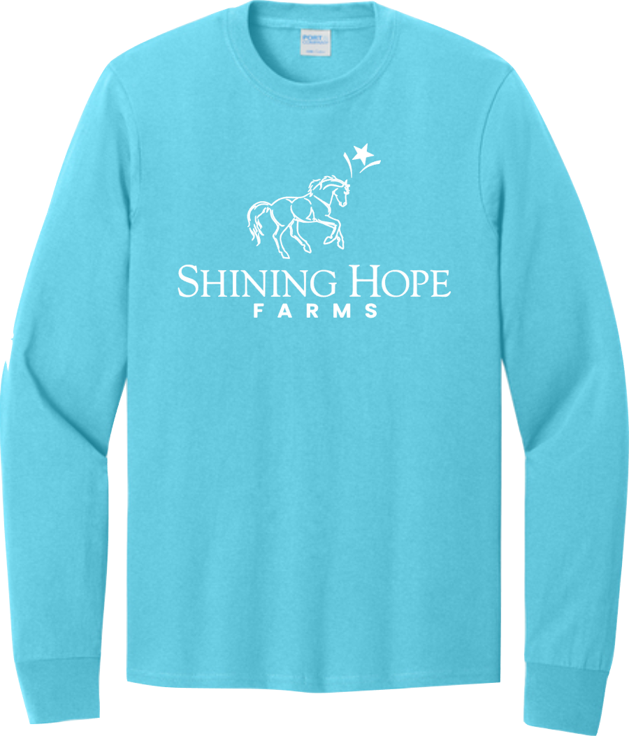 SHF - PRESALE - Shining Hope Farms T-Shirt (Long Sleeves)